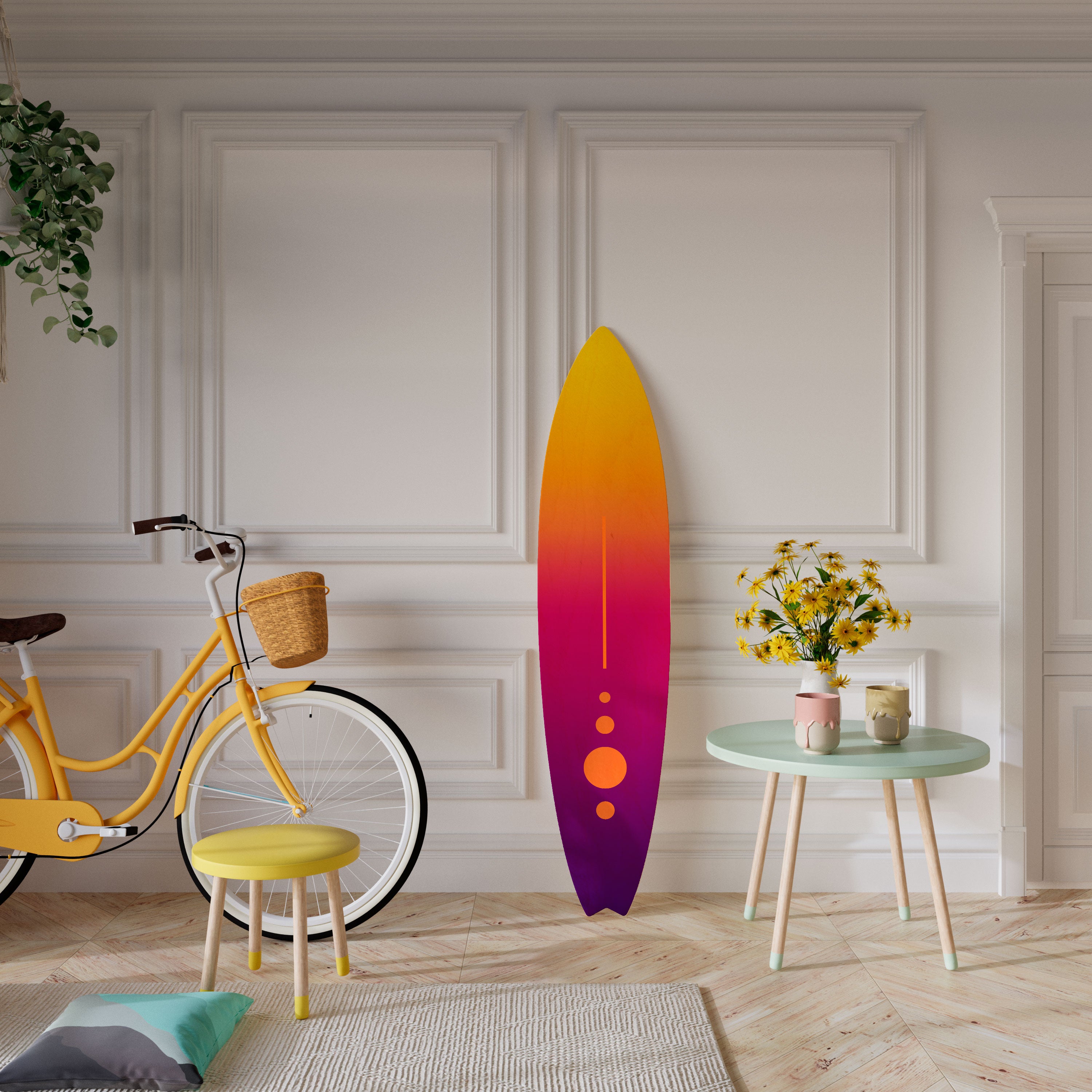 FRESH HORIZON Deko-Surfboard