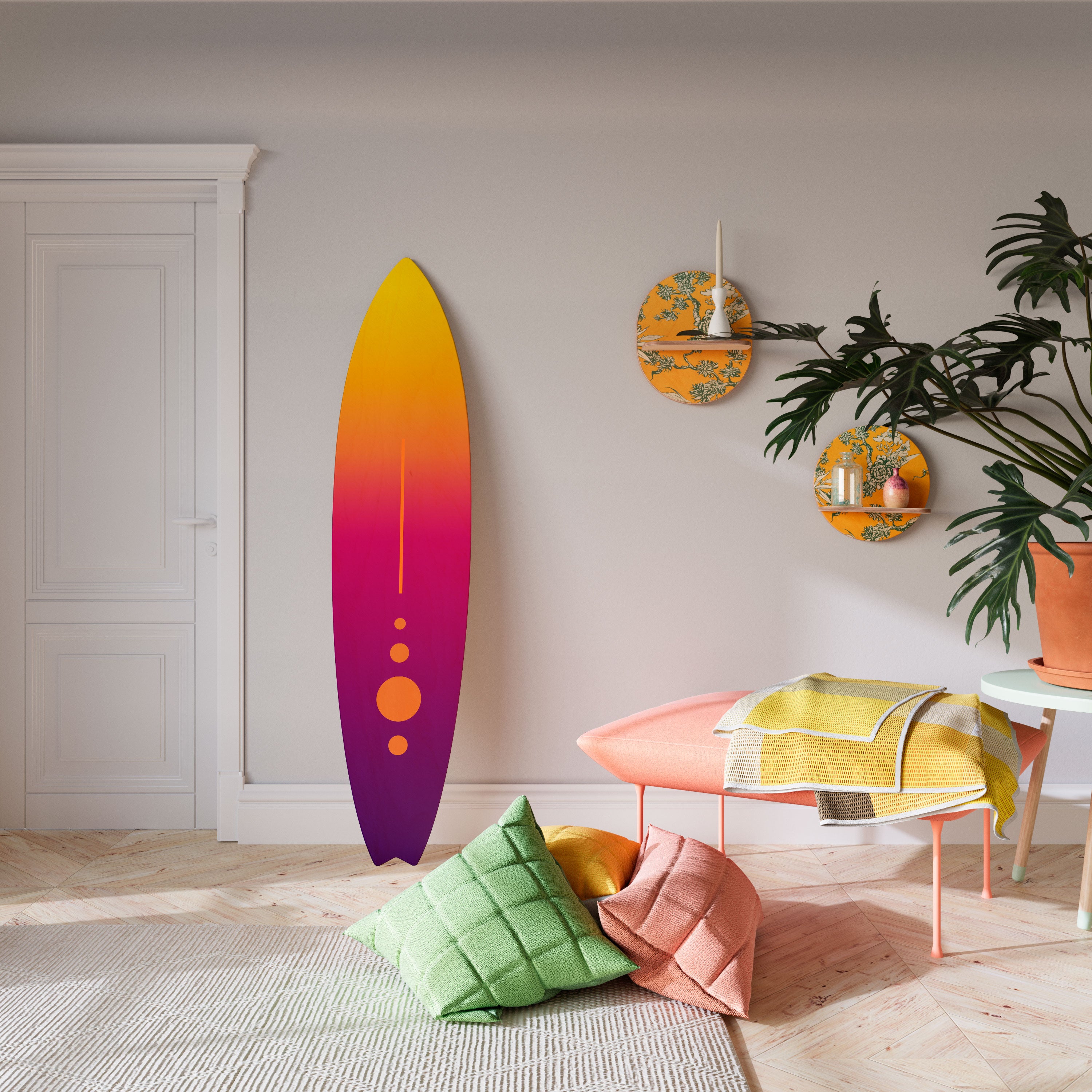 FRESH HORIZON Deko-Surfboard