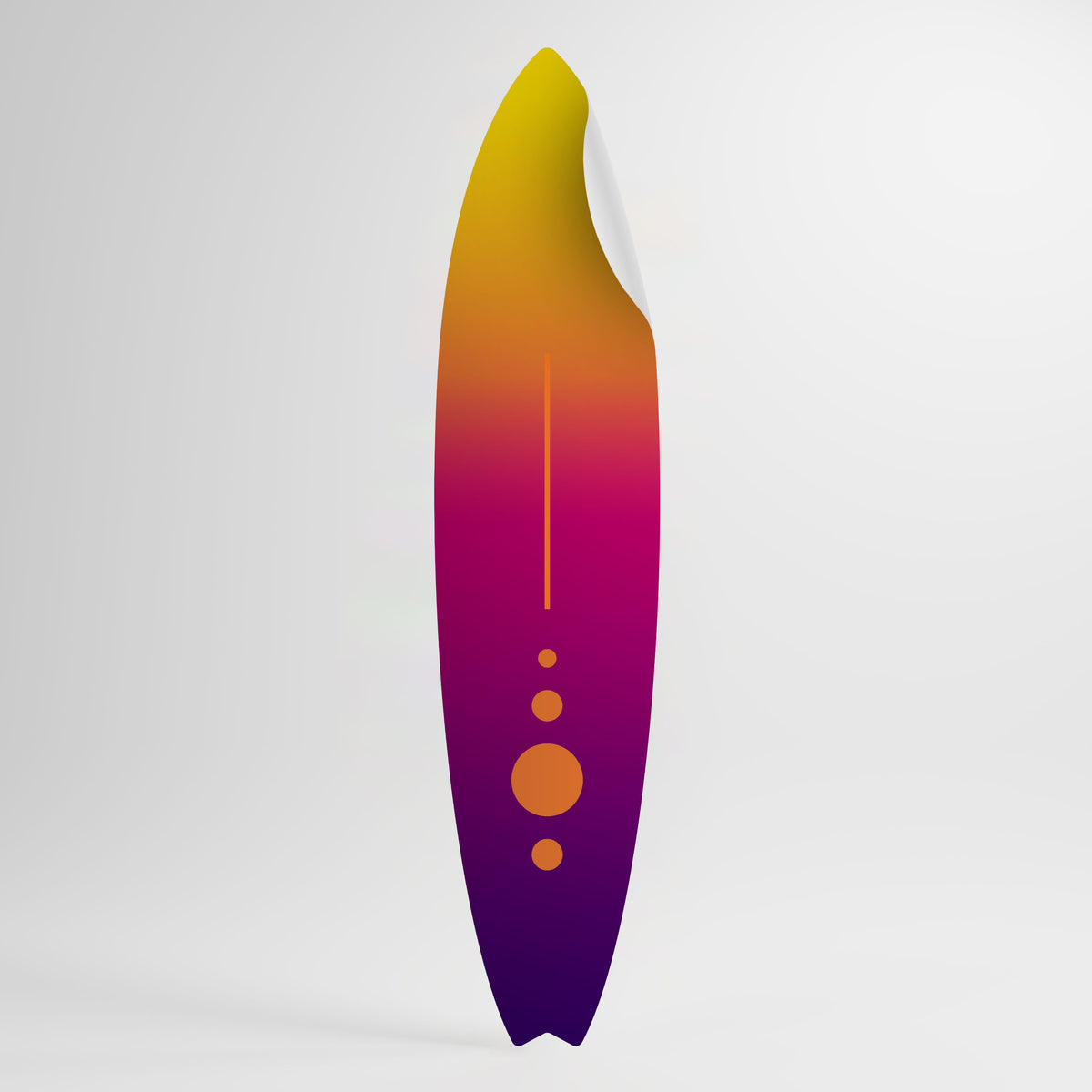 FRESH HORIZON Surfboard-Wandsticker