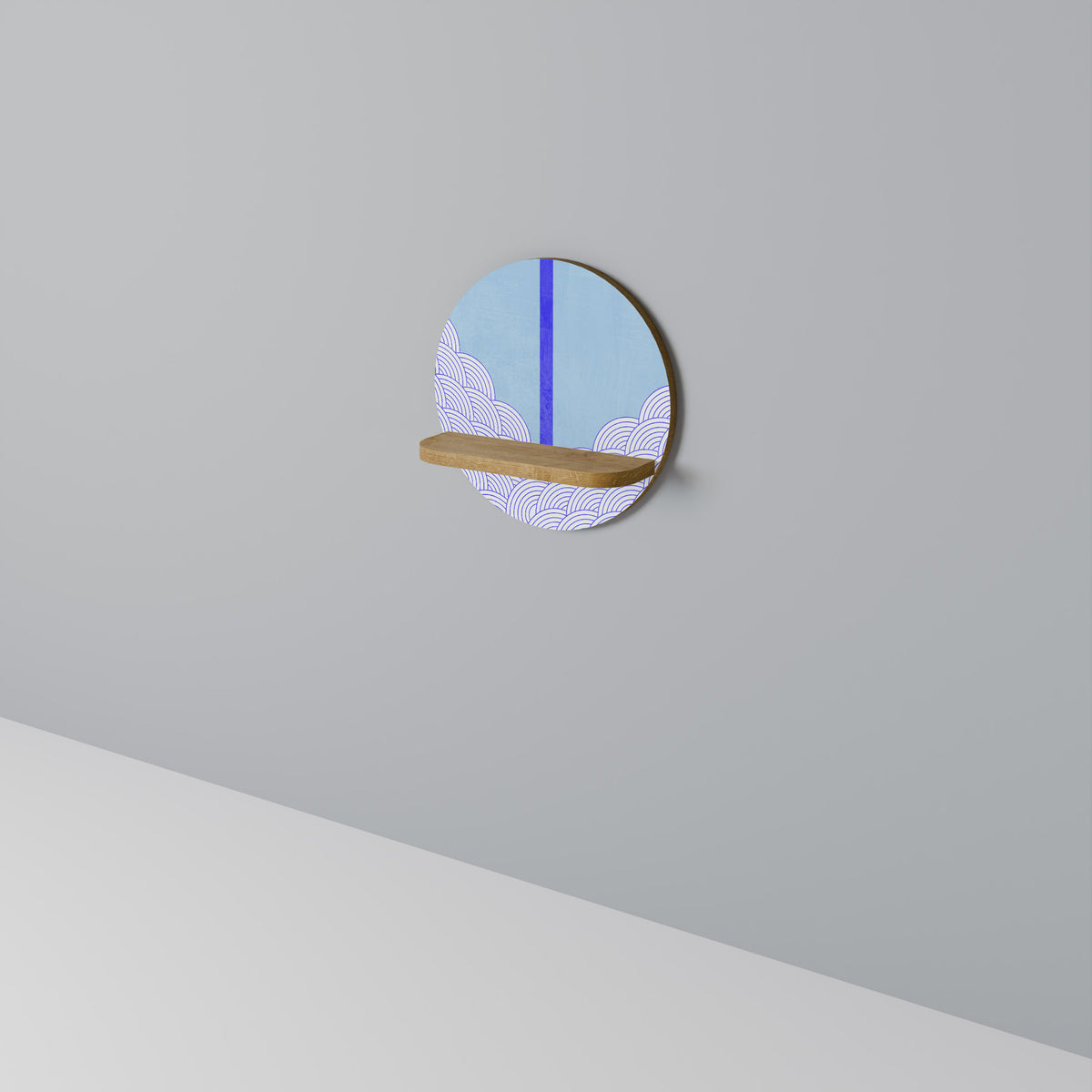 TIDAL STRIPE Dekoratives Wandregal