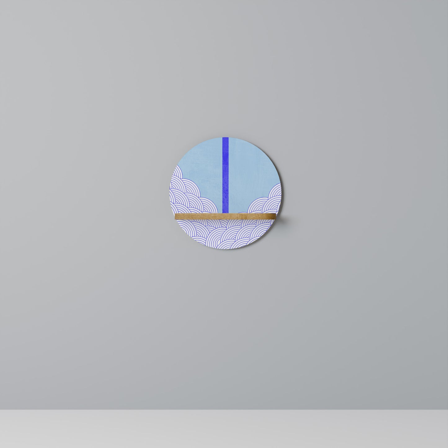 TIDAL STRIPE Dekoratives Wandregal