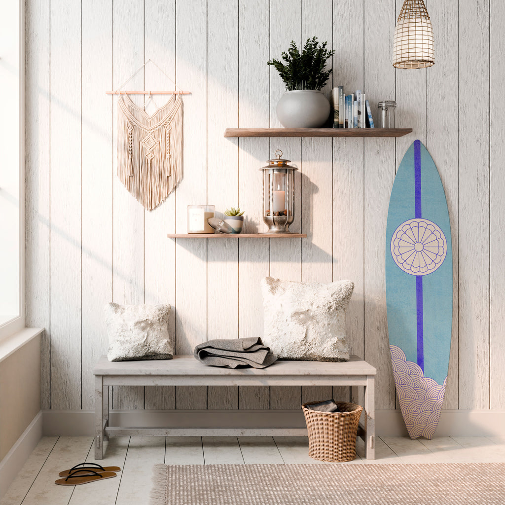 TIDAL STRIPE Deko-Surfboard