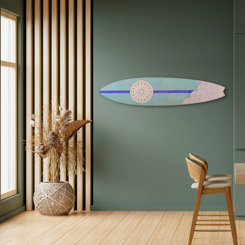 TIDAL STRIPE Deko-Surfboard