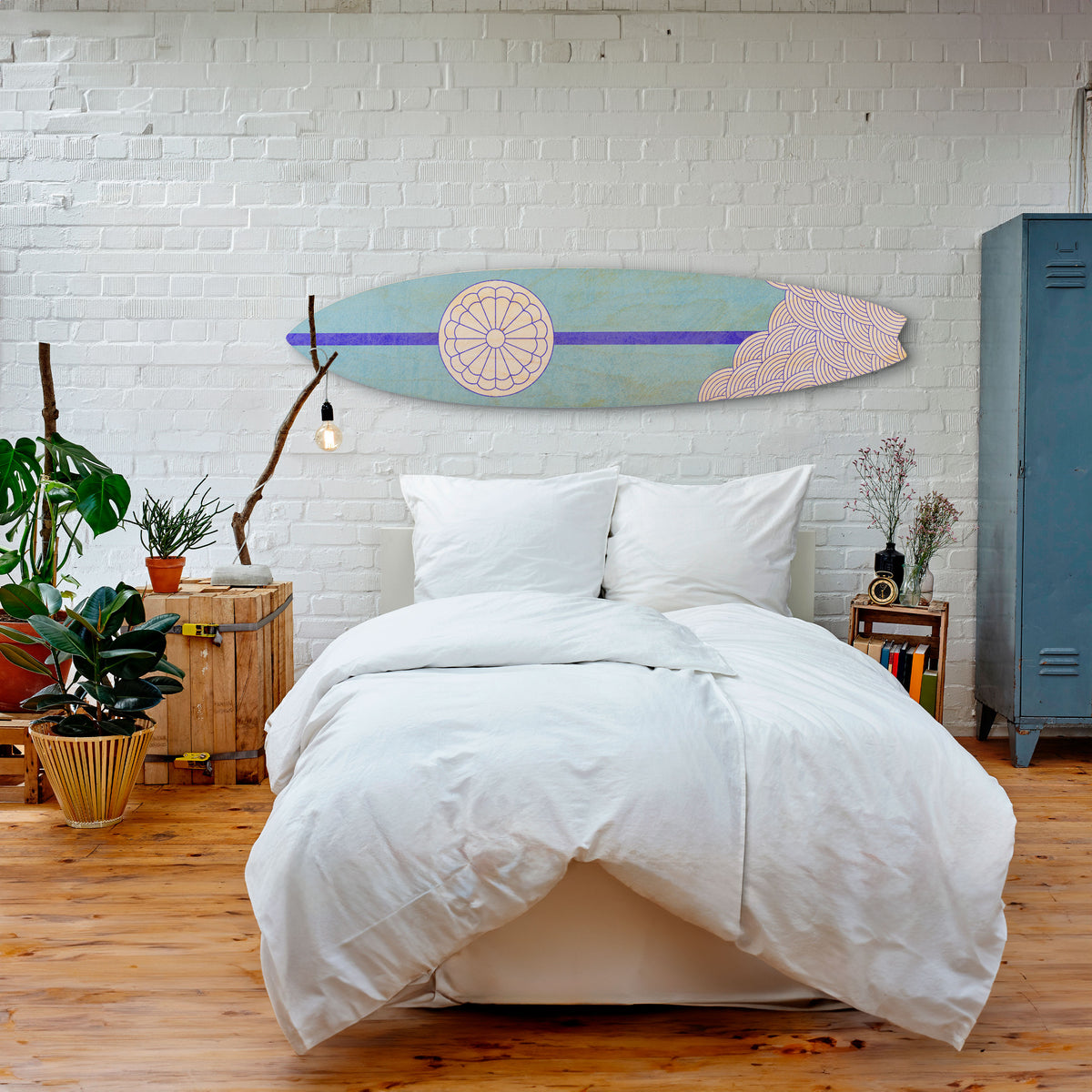 TIDAL STRIPE Deko-Surfboard