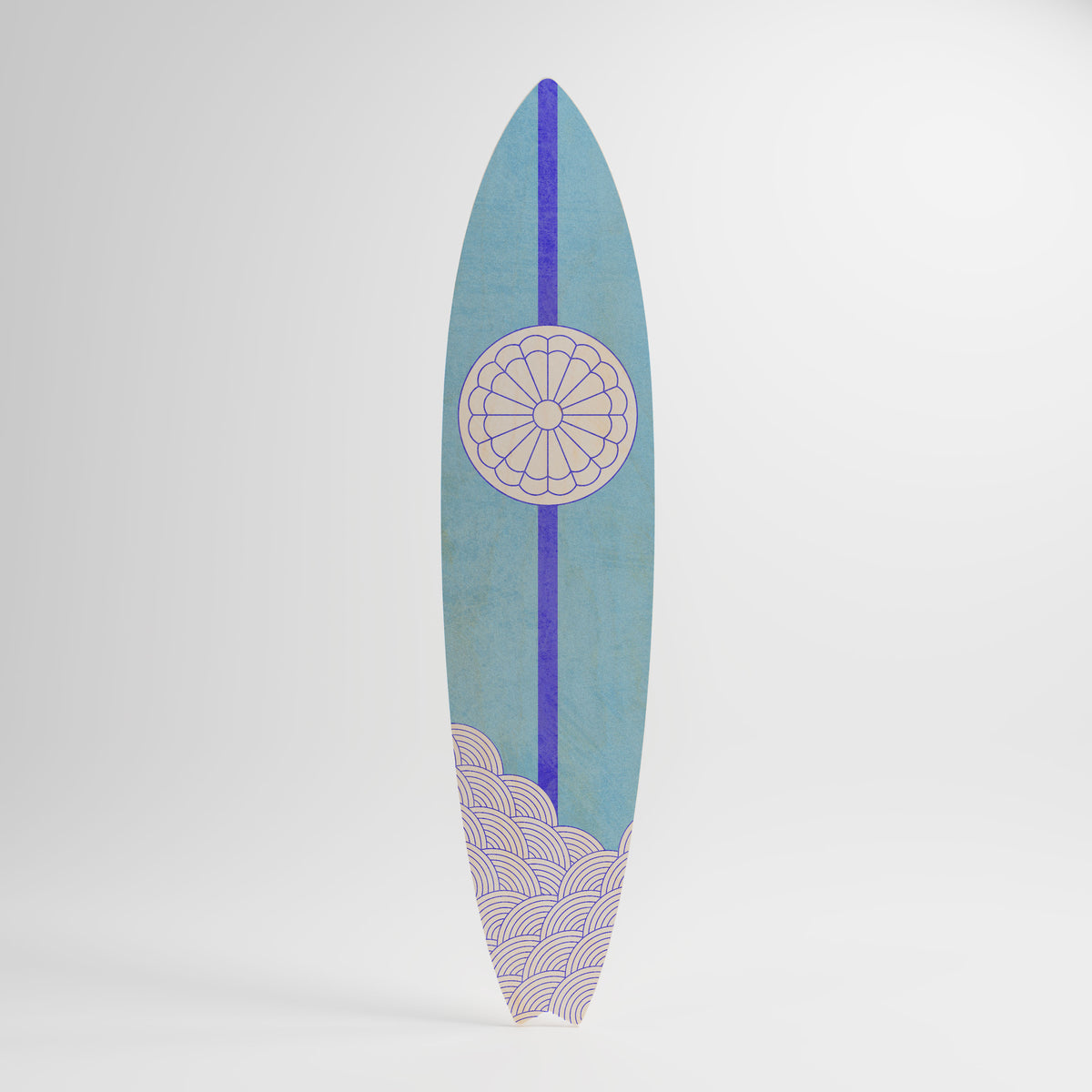 TIDAL STRIPE Deko-Surfboard