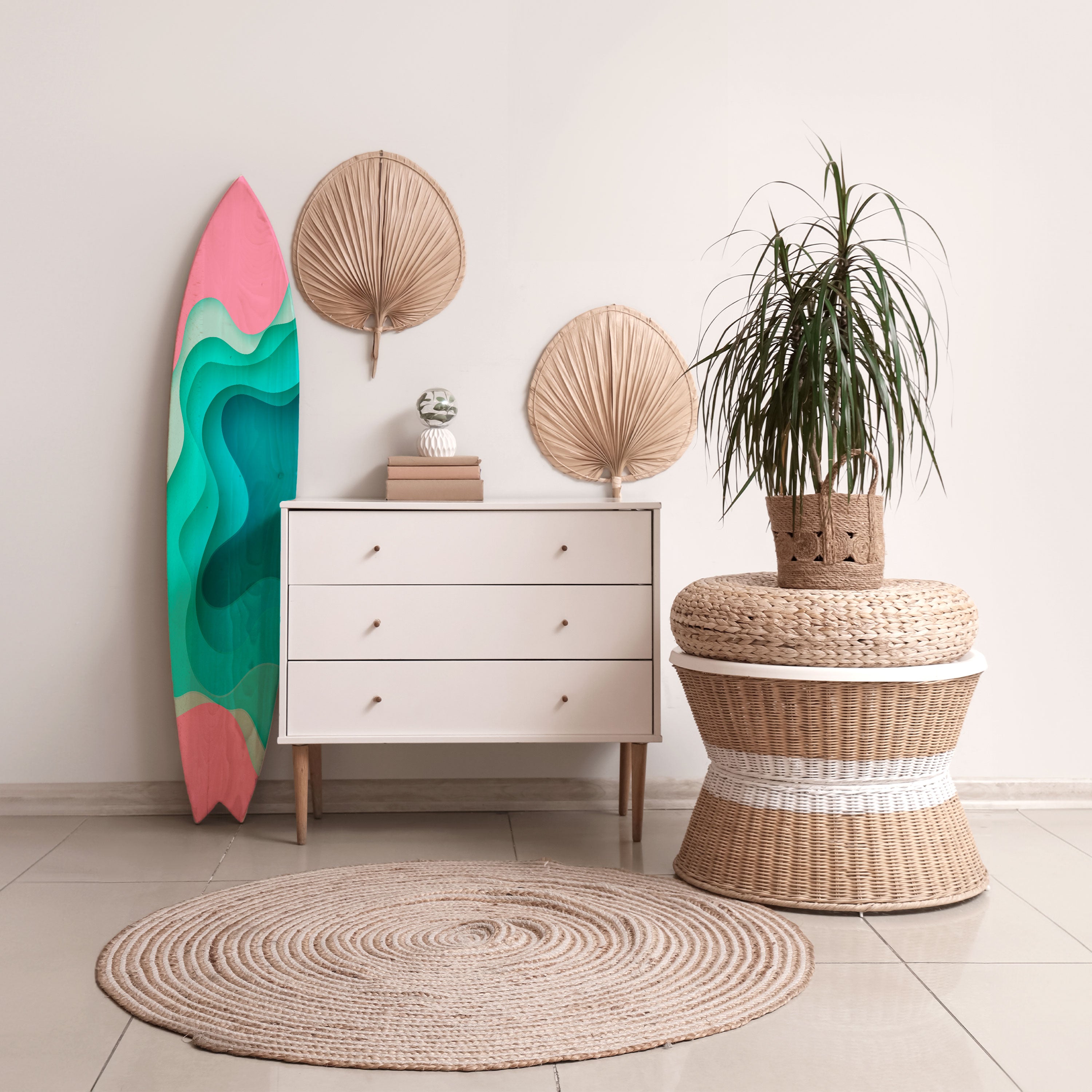 CYANIC ABYSS Deko-Surfboard