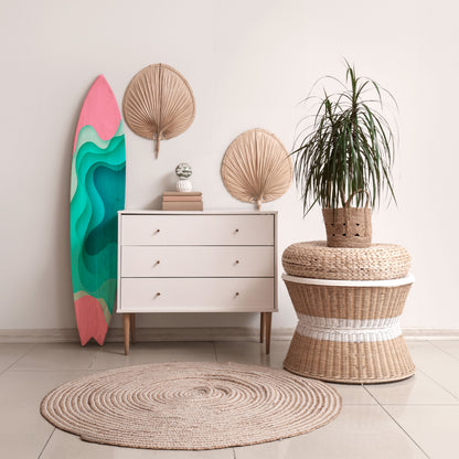 CYANIC ABYSS Deko-Surfboard
