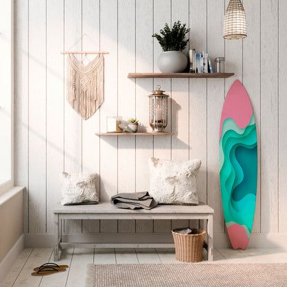 CYANIC ABYSS Deko-Surfboard