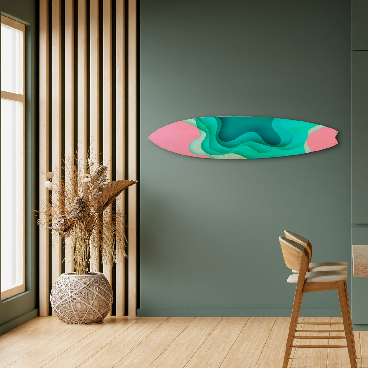 CYANIC ABYSS Deko-Surfboard