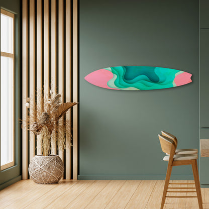 CYANIC ABYSS Deko-Surfboard