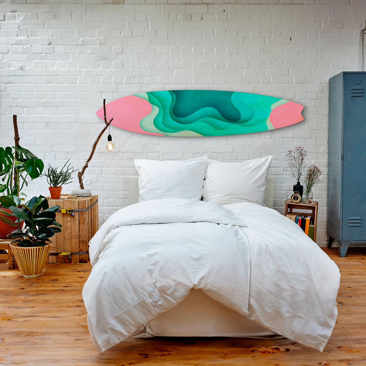 CYANIC ABYSS Deko-Surfboard