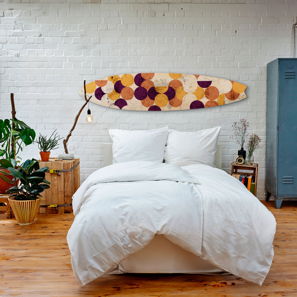 CRACKED GEOMETRY Deko-Surfboard