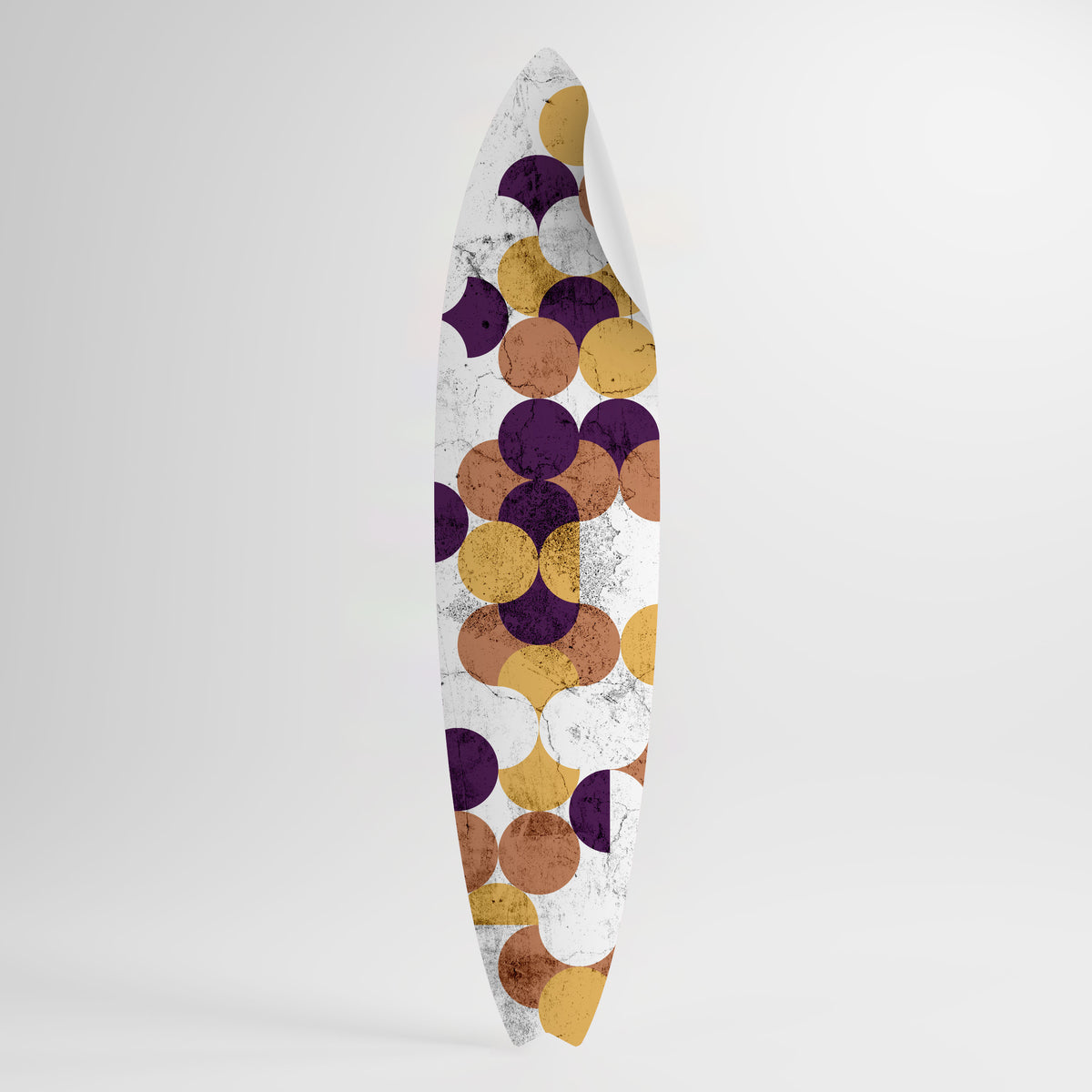 CRACKED GEOMETRY Surfboard-Wandsticker