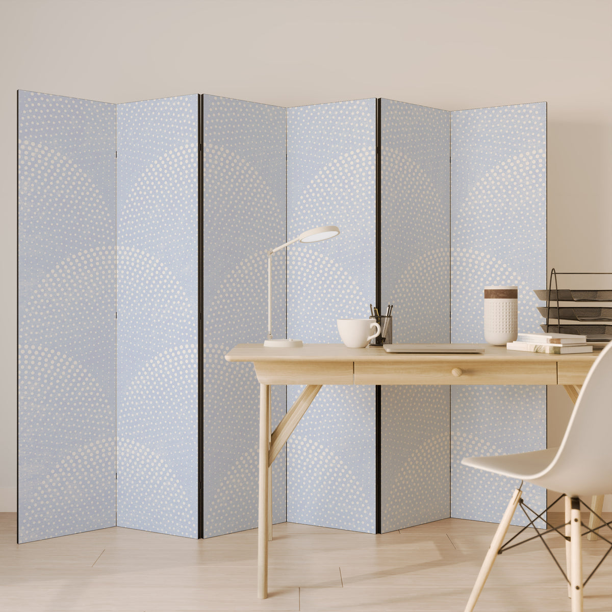 HARMONIOUS CURVES DISPLAY 6-teiliger Paravent