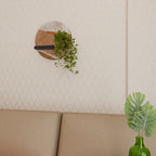 SANDHILLS SPLENDOUR Rundes Kunstregal in Schwarz