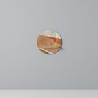 SANDHILLS SPLENDOUR Rundes Kunstregal in Eiche-Optik