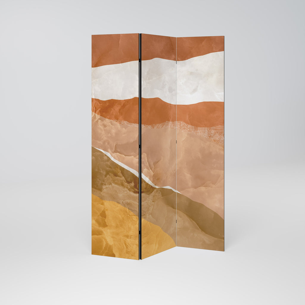 SANDHILLS SPLENDOUR Dekorativer 3-teiliger Raumteiler