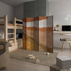 SANDHILLS SPLENDOUR Dekorativer Paravent - 5-teilig