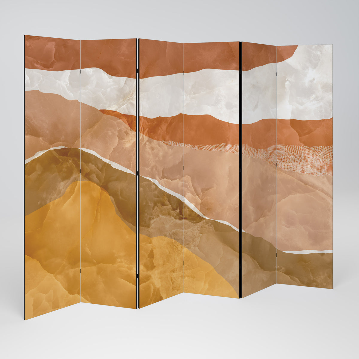 SANDHILLS SPLENDOUR 6-teiliger Paravent
