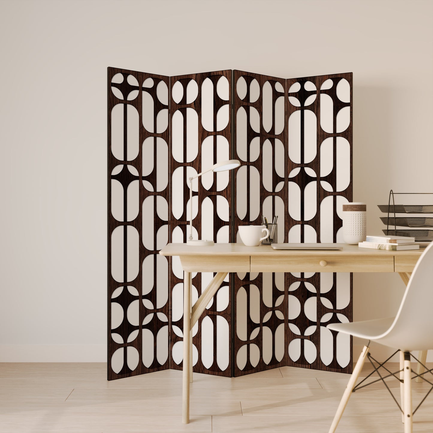 ARTISTIC SPACE HARMONY 4-teiliger Paravent