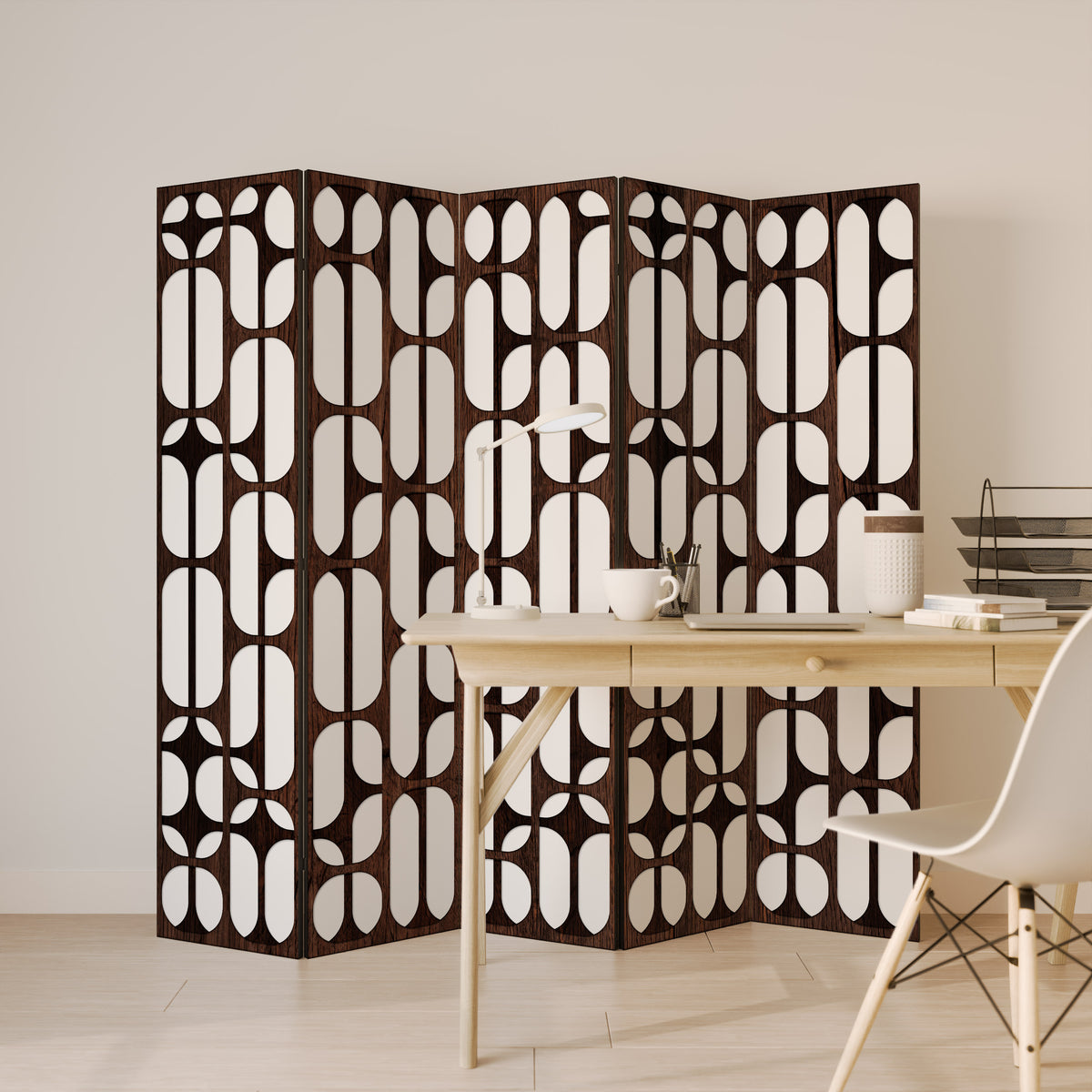 ARTISTIC SPACE HARMONY 5-Panel Room Divider