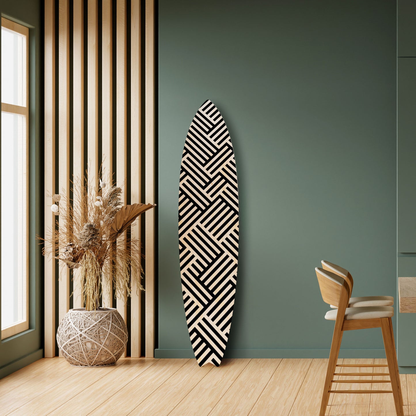 TEMPORARY SEQUENCE Deko-Surfboard