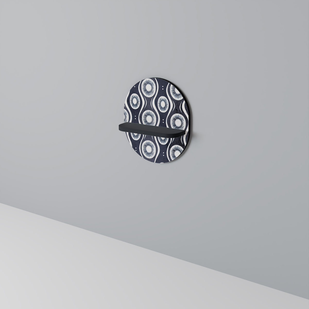GRAPHITE EYES Dekoratives Wandregal