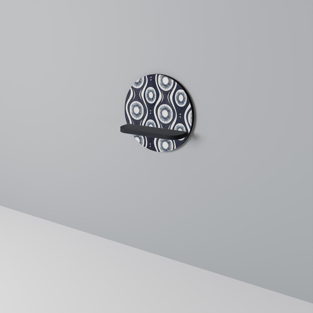 GRAPHITE EYES Dekoratives Wandregal