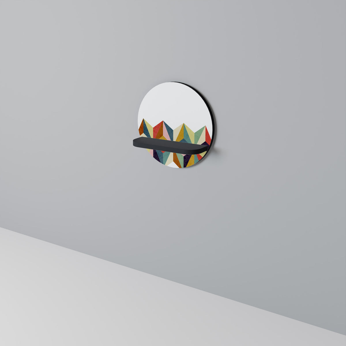TESSELATE TREASURES Dekoratives Wandregal