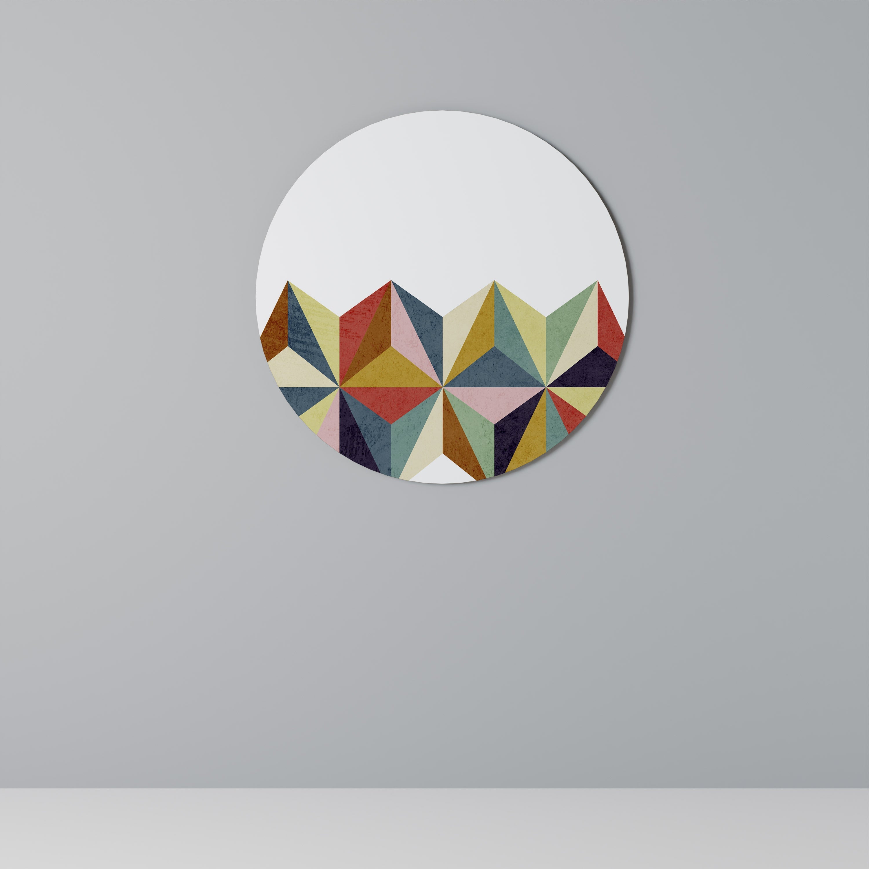 TESSELATE TREASURES Runde Wandkunst