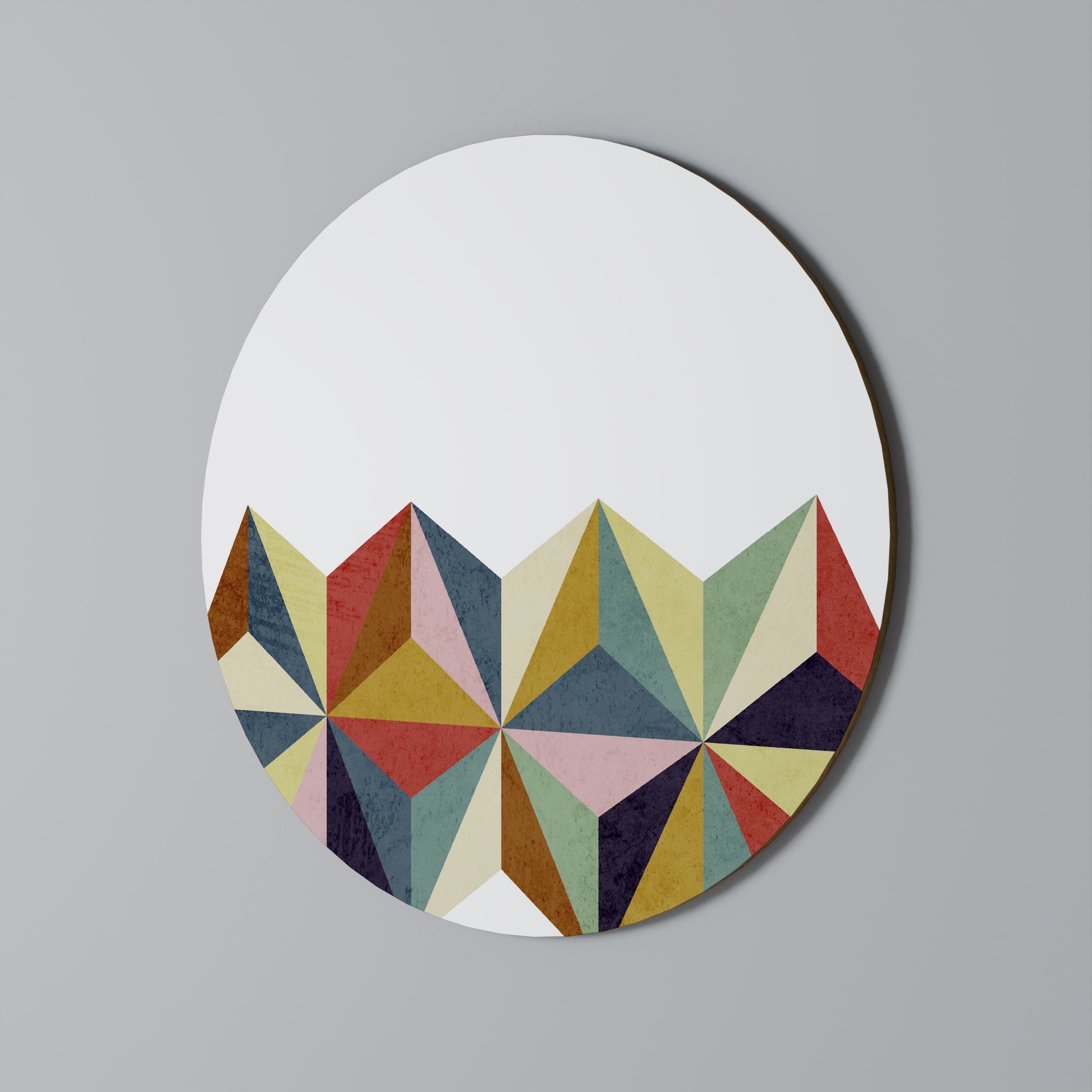 TESSELATE TREASURES Runde Wandkunst