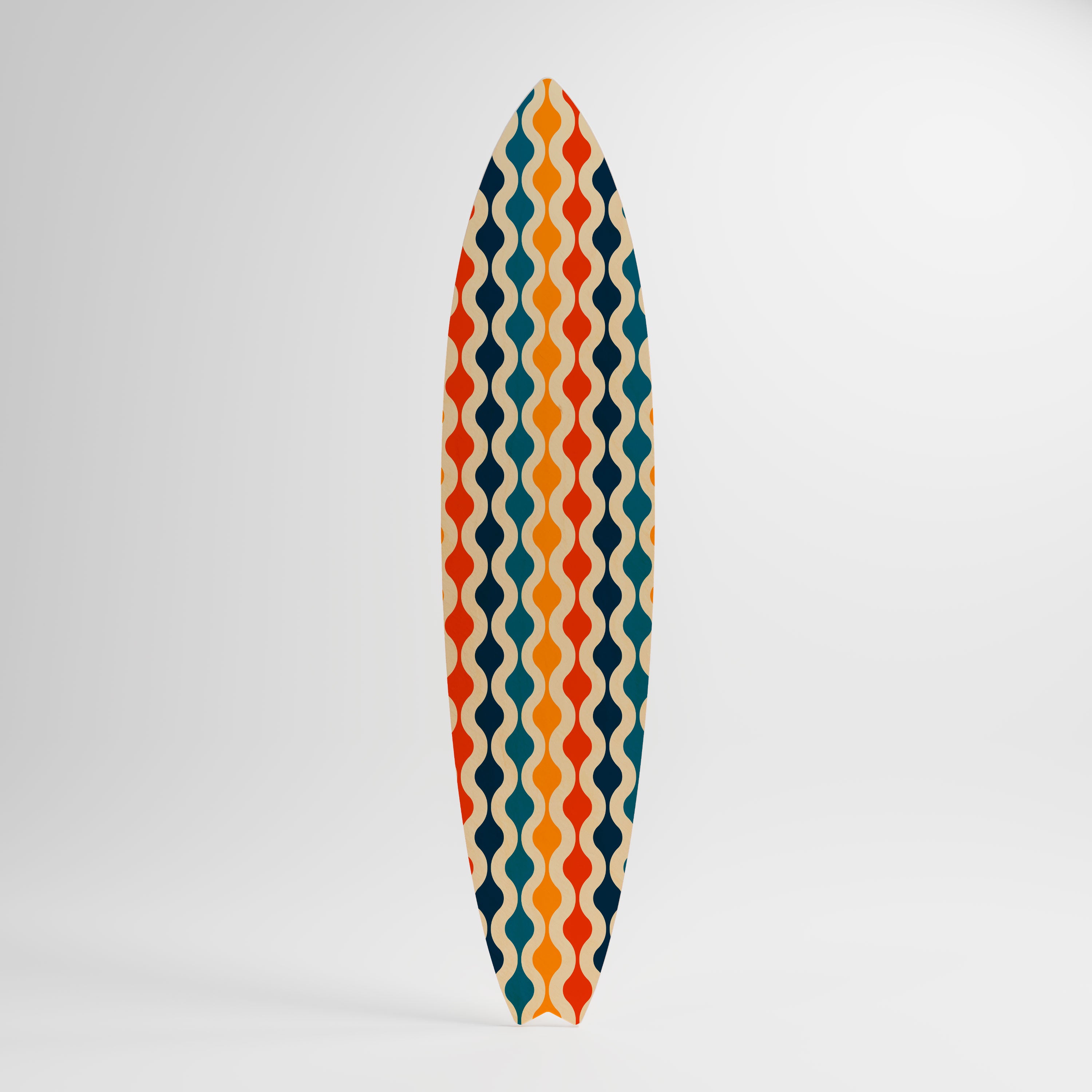 COLORFUL NOSTALGIA Deko-Surfboard