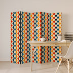 COLORFUL NOSTALGIA 5-Panel Room Divider