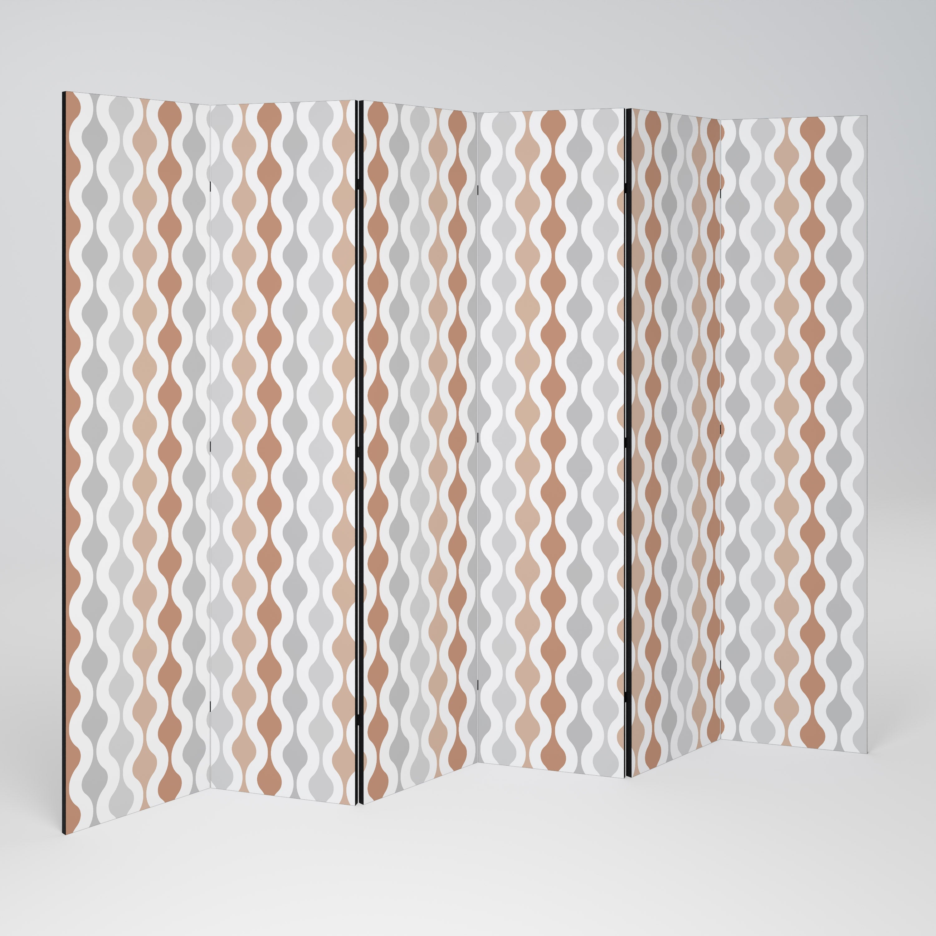 HAZY NOSTALGIA Decorative 6-Panel Room Divider