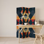 CRACKED ILLUSION Dekorativer Paravent - 3-teilig