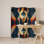 CRACKED ILLUSION Dekorativer Paravent - 4-teilig