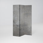CONCRETE WALL 3-Panel Room Divider