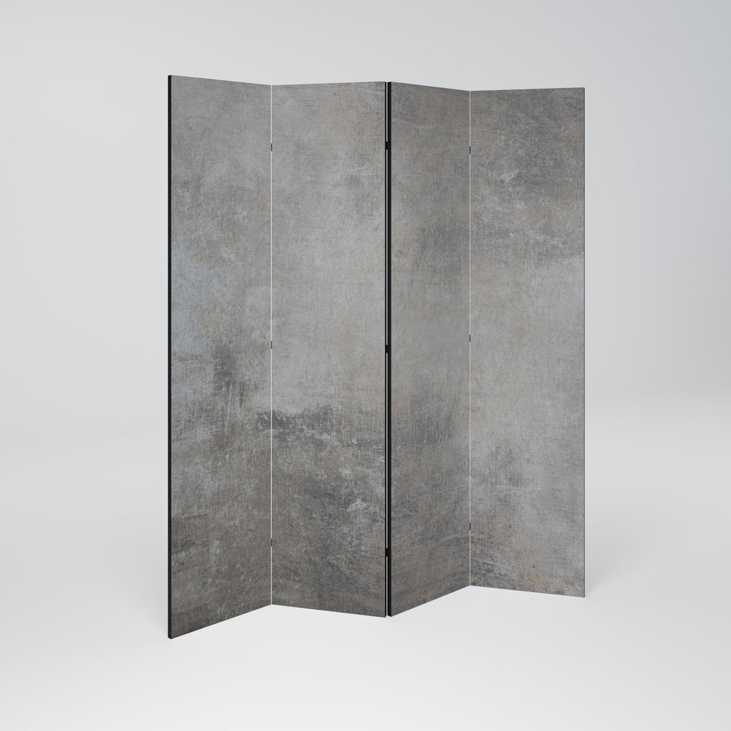 CONCRETE WALL 4-teiliger Paravent