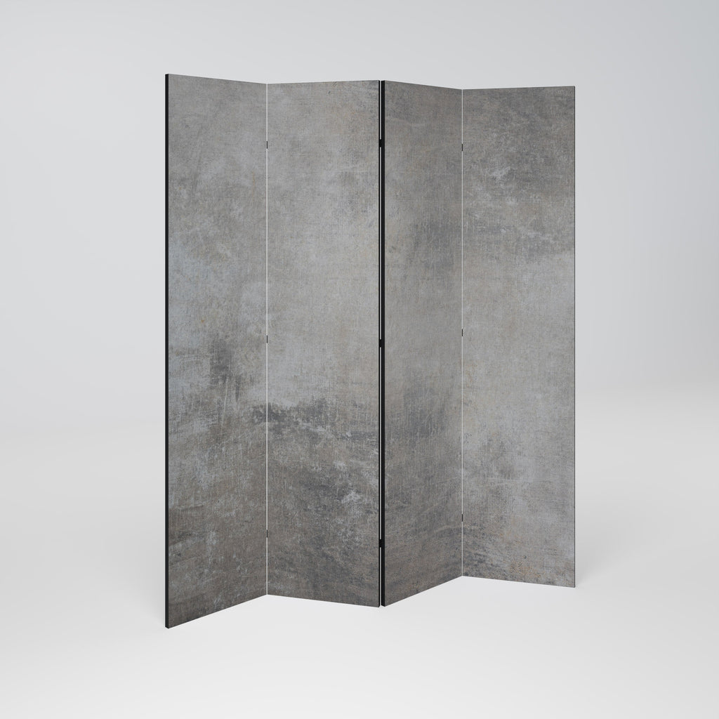 Dekorativer 4-teiliger Raumteiler CONCRETE WALL