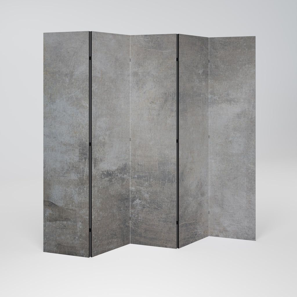 CONCRETE WALL 5-teiliger Paravent