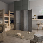 CONCRETE WALL 5-teiliger Paravent