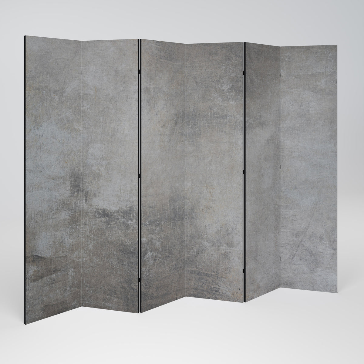 CONCRETE WALL 6-teiliger Paravent