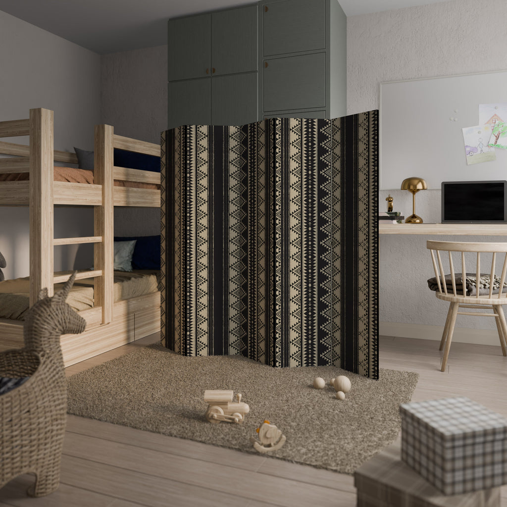 AZTEC Decorative 5-Panel Room Divider