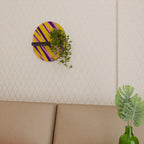 DREAMS COME TRUE Ovales Kunstregal in Schwarz