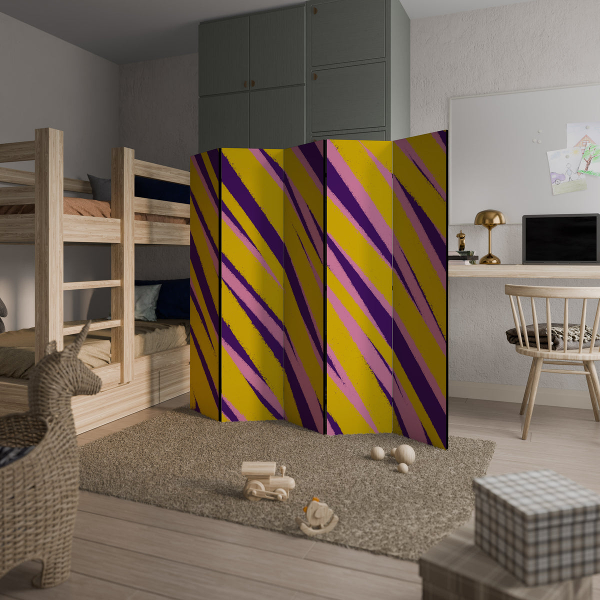 DREAMS COME TRUE 5-Panel Room Divider