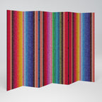 ETHNIC MEXICAN 6-teiliger Paravent