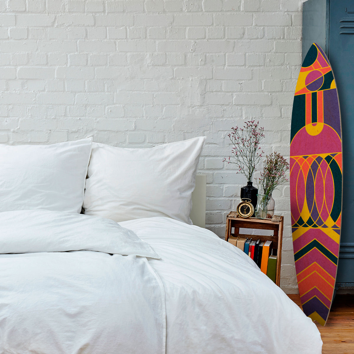 ELECTRIC PATTERNS Deko-Surfboard