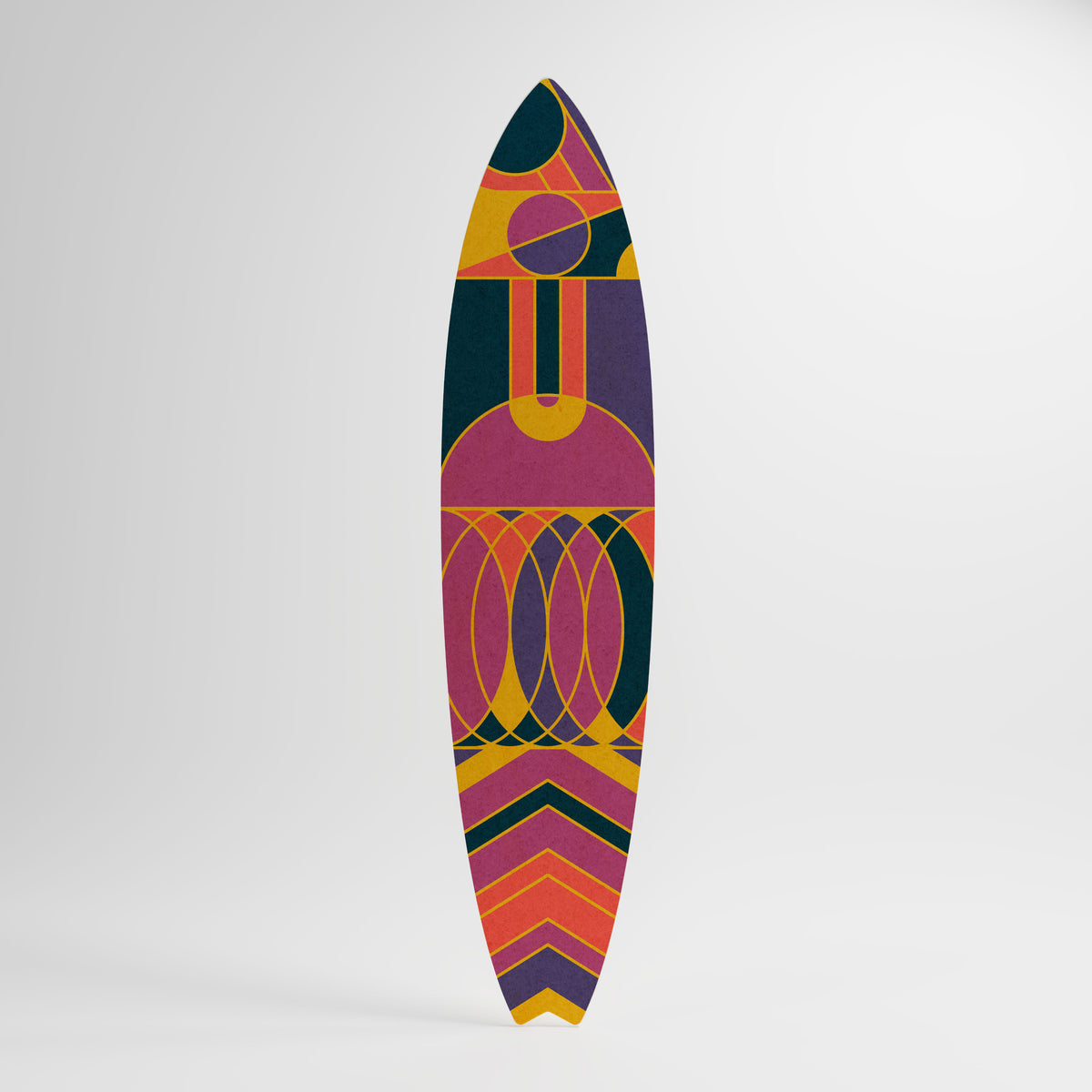 ELECTRIC PATTERNS Deko-Surfboard