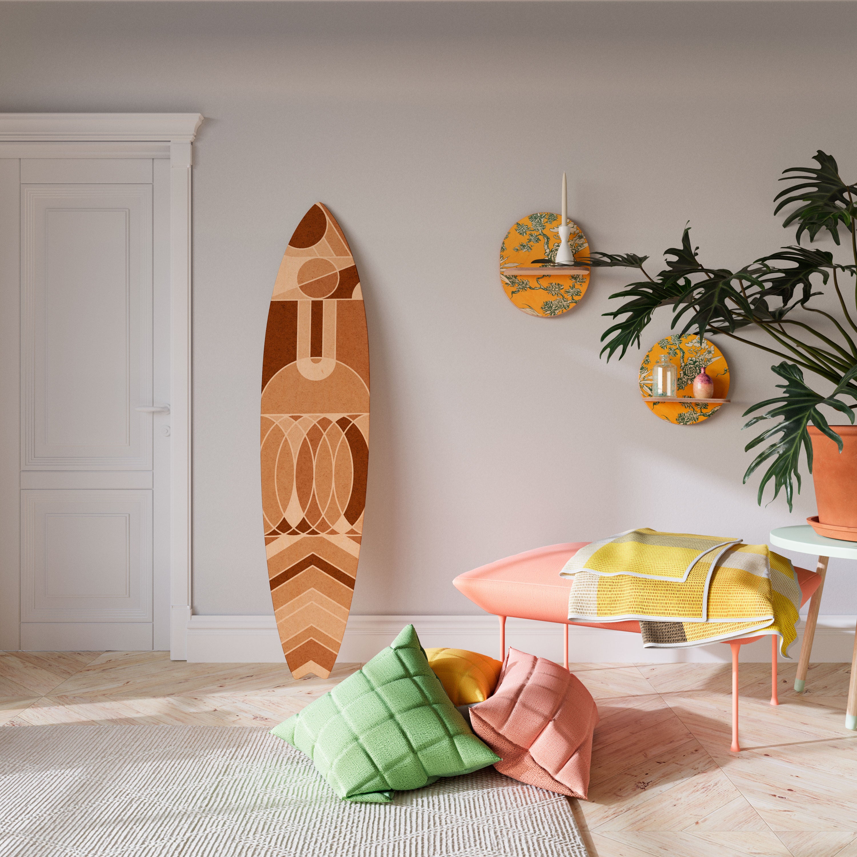 PRISM MOSAIC Deko-Surfboard