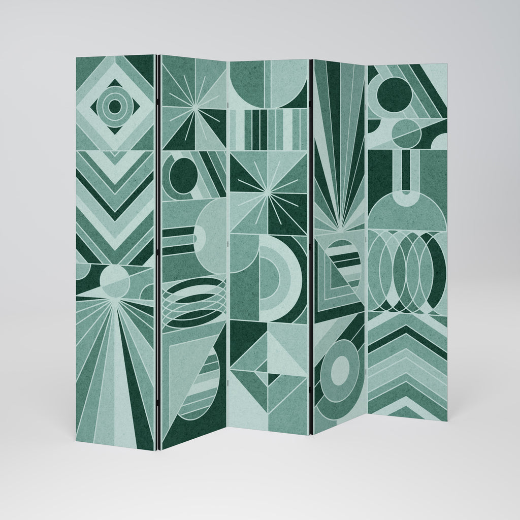 HARMONIC GRID 5-Panel Room Divider